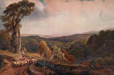 Cerca del Castillo Lowther, c1818