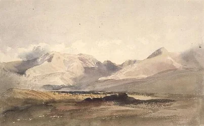 Escena de montaña, Westmorland