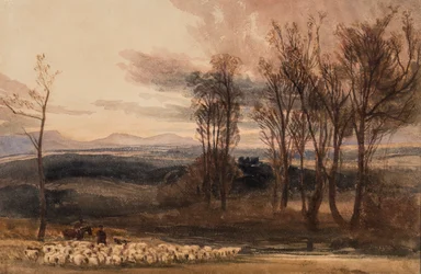 Anochecer de invierno, c.1830