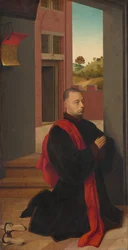 Retrato de un donante masculino, c. 1455
