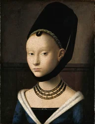 Retrato de una mujer joven