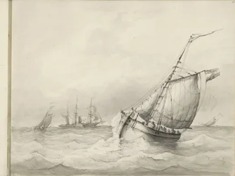 Veleros en el mar