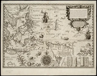 Insulae Moluccae celeberrimae sunt ob maximam aromatum copiam quam per totum terrarum orbem mittunt