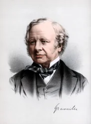 Granville Leveson-Gower, 2º Conde Granville, estadista liberal británico, c1890