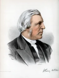 Henry Allon, divino inconformista inglés, c. 1890