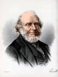 John Russell, 1er Conde Russell, político Whig y Liberal inglés, c1890