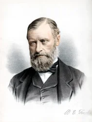 William Edward Forster, político liberal británico, c1890