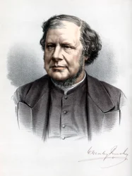 William Morley Punshon, divino no conformista inglés, c1890