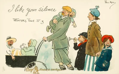 Me gusta tu silencio (litografía en color)