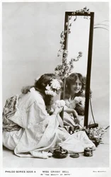 Crissy Bell, actriz británica, c1900s