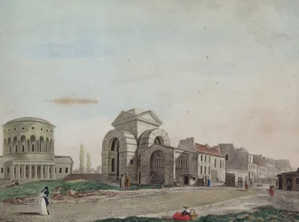 Barriere du Faubourg Saint-Martin, 1809