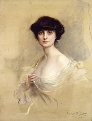 Anna de Noailles (1876-1933) 1913 (óleo sobre lienzo)