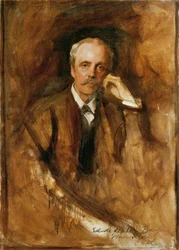 Arthur James Balfour, primer conde de Balfour (óleo sobre lienzo)