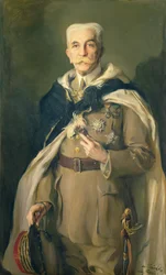 Mariscal Louis Hubert Gonzalve Lyautey (1854-1934) 1929 (óleo sobre lienzo)
