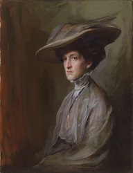 La Sra. Herbert Asquith, posteriormente Condesa de Oxford y Asquith