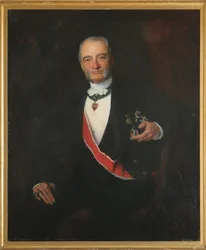 Retrato de Bohuslav, Conde Chotek de Chotkow y Wognin 1829-1896, c. 1870