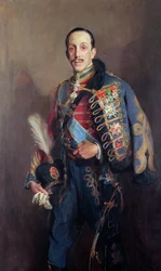 Retrato del rey Alfonso XIII de España (1886-1941)