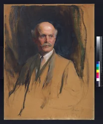 Sir Charles Walston, antes de 1937 (óleo sobre lienzo)