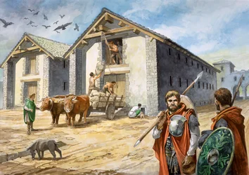 Fuerte Romano de Birdoswald, siglo III, c1990-2010