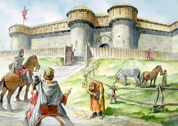Castillo de Helmsley, siglo XIII, c1990-2010