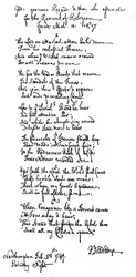Poema de Dr. Doddridge, 1746, 1840