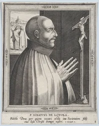 San Ignacio de Loyola, de la serie Fundadores masculinos de órdenes religiosas, antes de 1610
