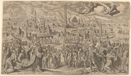 La caída de Babilonia, 1569