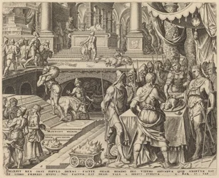 Josías celebrando la Pascua