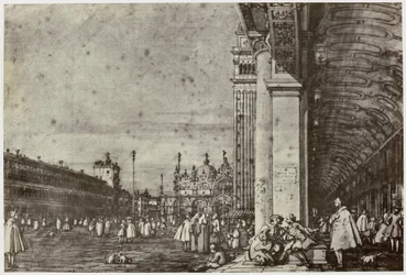 Canaletto, Plaza de San Marcos