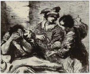 Guercino, la prisionera
