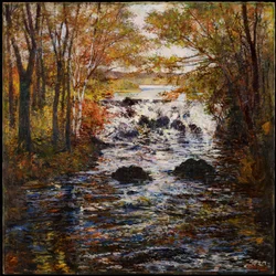 El río Ipswich superior, c.1915