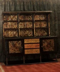 Aparador con paneles decorativos, c.1892