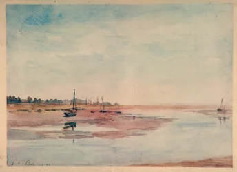 Barcos de pesca varados, Maldon