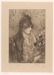 Mujer con ramo de flores
La Bête à Bon Dieu