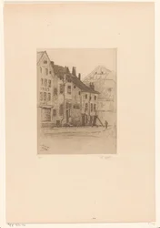 Casas antiguas en la Place Verte, en Verviers
Vieilles maisons, Place Verte (Verviers) (título original)