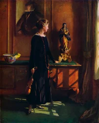 Lucy de Laszlo, la esposa del artista, 1919