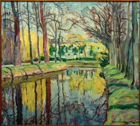Vista del Palacio Sanssouci