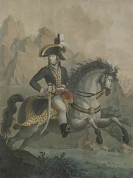 Bonaparte (1769-1821) 1er Cónsul, de una pintura de Andrea Appiani (1754-1817) grabado por J.J.F. Tafsaert