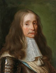 Retrato de Charles de La Porte 1602-1664, c. 1660