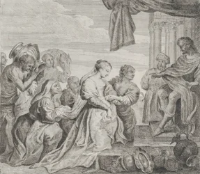 Salomón y la Reina de Saba, 1784