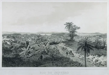 Nueve vistas panorámicas de Río de Janeiro: De Lado da Terra Morro de Senado