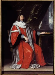 Retrato de cuerpo entero de Jean Antoine de Mesme