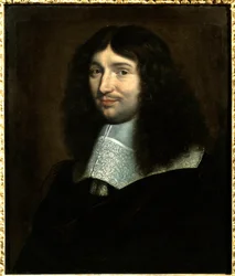 Retrato de Jean Baptiste Colbert (1619-1683), intendente de finanzas de Luis XIV