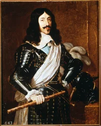 Retrato de Luis XIII (1601 - 1643) por Philippe de Champaigne, Museo del Prado, Madrid.