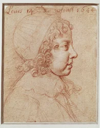 Retrato de Luis XIV de niño ...
