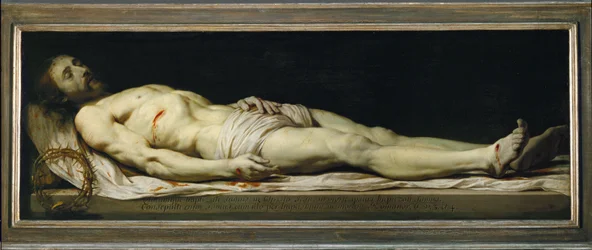 El Cristo muerto ...