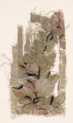 Fragmento de colcha, c. 1760-1770