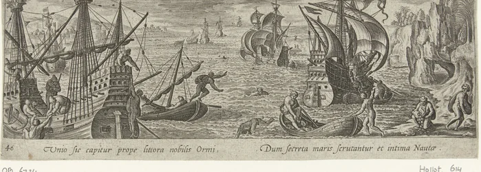 Oestervangst Jacht en visvangst (título de la serie) Tipos de caza, pesca y caza (título de la serie)