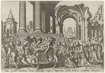 Funeral de Sansón Los días de la perdición del pueblo judío (título de la serie)