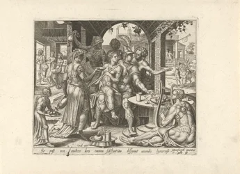 El hijo pródigo derrocha su herencia Parábola del hijo pródigo (título de la serie)